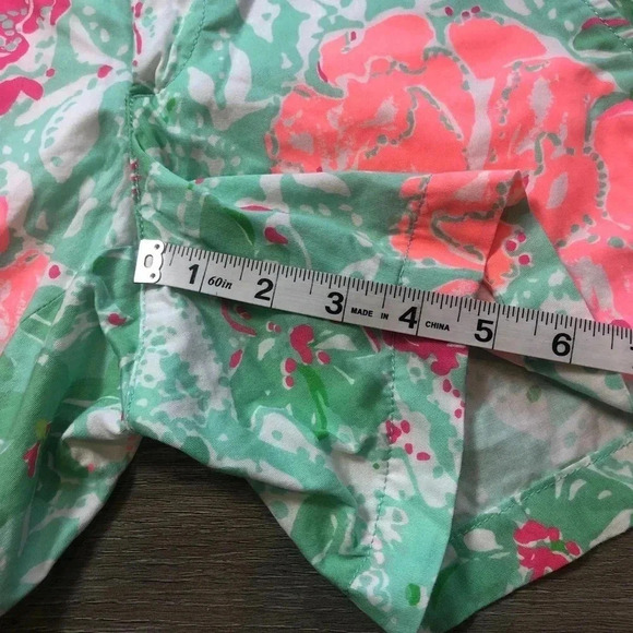 Lilly Pulitzer The Callahan Short Poolside Beach Walk Blue Size 00 - Picture 9 of 12
